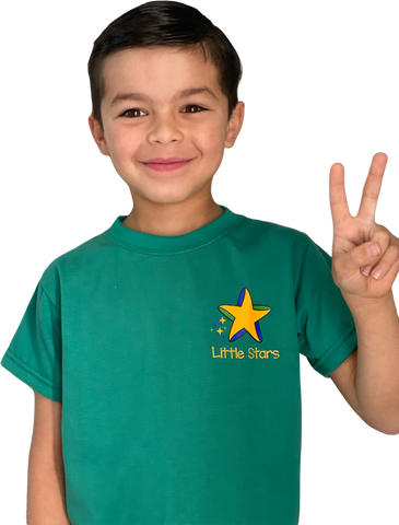 Polera manga corta Little Stars
